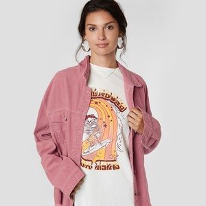 KanCan Lightweight Corduroy Jacket